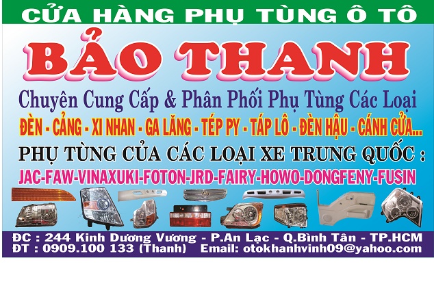 Gọi 0909100133 | Bán phụ tùng xe tải Foton thaco | phụ tùng ô tô tải vinaxuki | Jac | Fusin | Faw | Dong feng | Fairy | premio | Đèn | cảng | Xi nhan