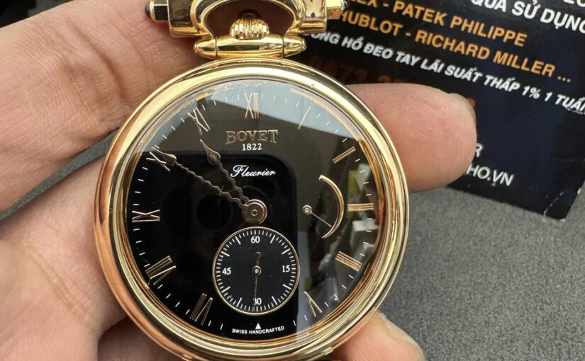 Đồng hồ Bovet – vàng hồng 18k – size 43mm – Auto